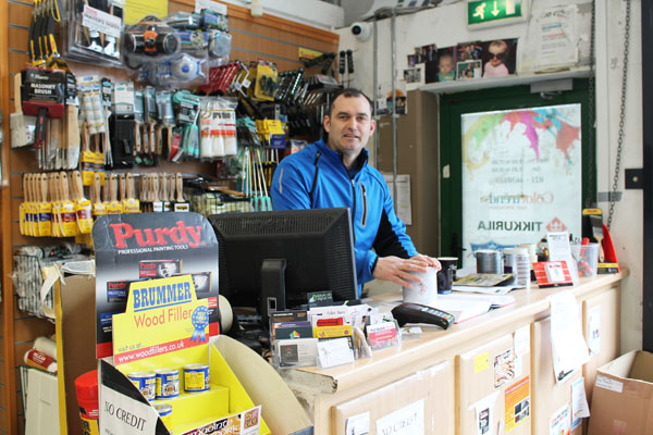 pat walsh paints, paint shop supplier midleton east cork